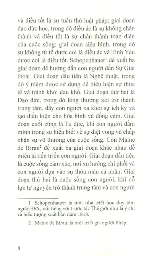 Các Mức Độ Của Đời Sống Đạo Đức