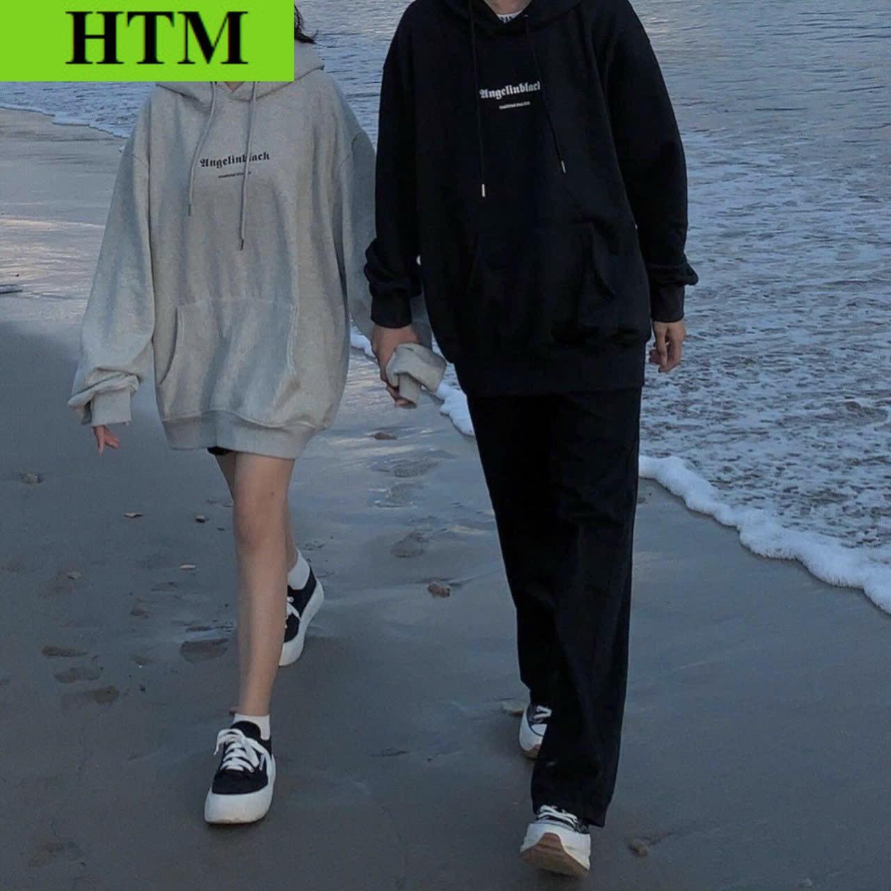 Áo Hoodie Nam Nữ Dáng Form Rộng Chất Vải Dày Mát Mẻ In Chữ Siêu Nổi Gợi Lên Sự Cá Tính Áo Đẹp Hàng Hot Trend HTM FASHION