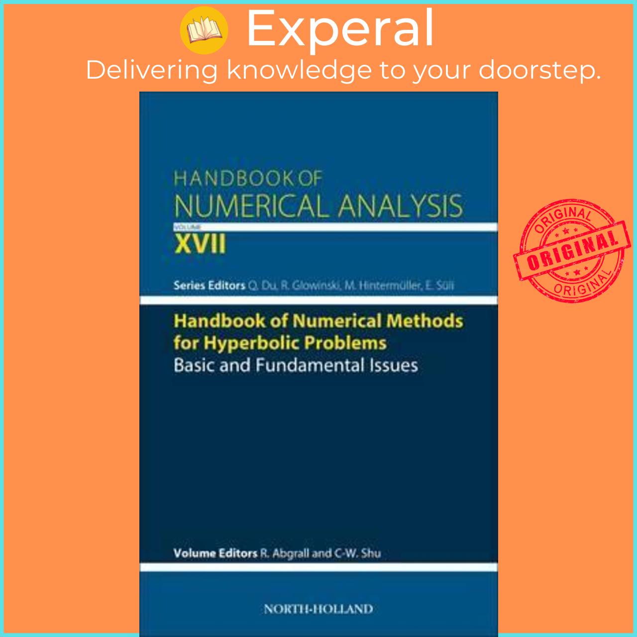 Sách - Handbook of Numerical Methods for Hyperbolic Problems : Basic and Fundamental by Qiang Du