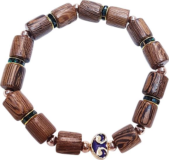Vòng Tay Gỗ Mệnh Thổ, Kim Laliz CM.09
