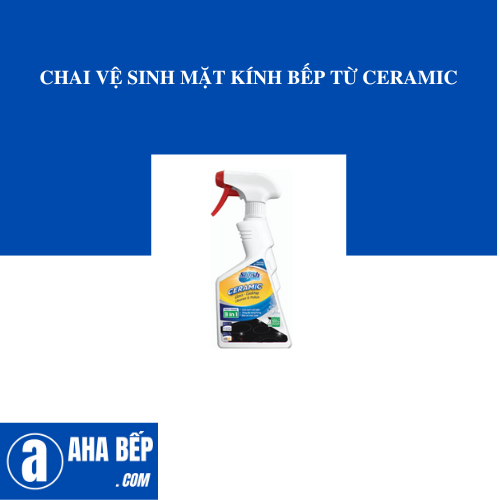 Chai Vệ Sinh Mặt Kính Bếp Từ Kocher CERAMIC - Hàng Chính Hãng