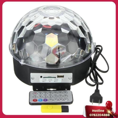 Combo Đèn Led Xoay Sân Khấu Cảm Ứng Nhạc + Usb +Remote - Miễn Phí Vận Chuyển
