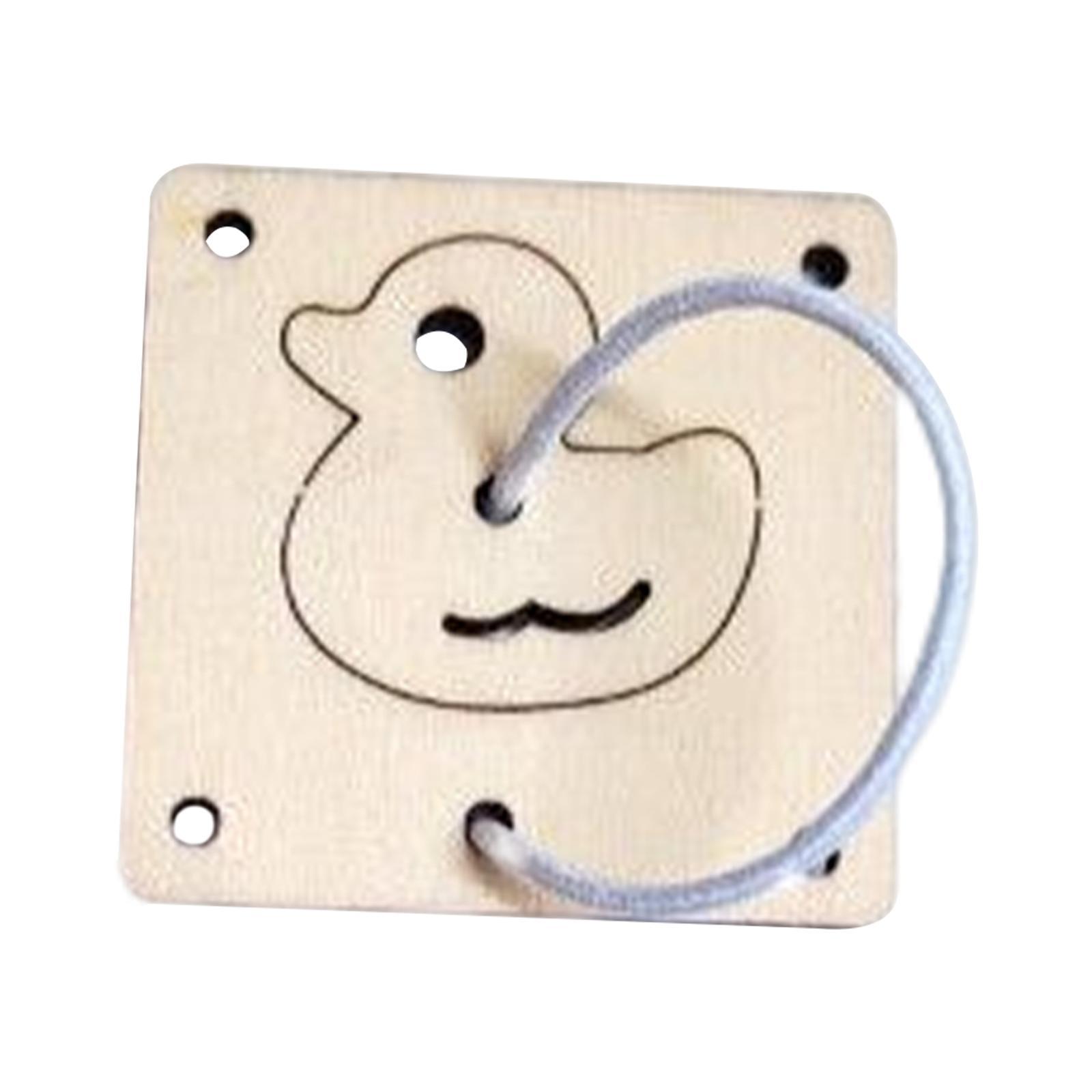 Wood Sensory Board Accessories, Busy Board DIY Parts Toy Early Learning Educational Toy Montessori Toy for Toddlers Preschool Kids Gift
