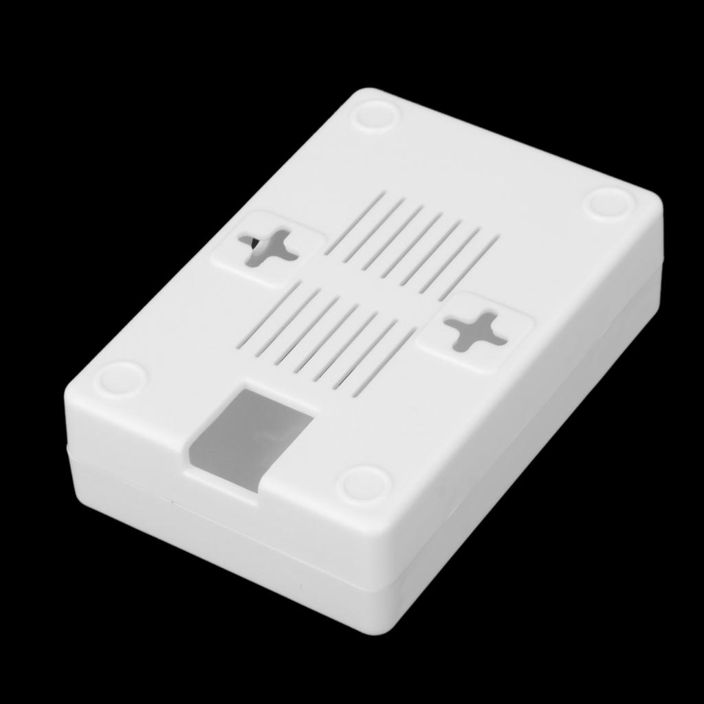 Plastic Case Enclosure Box Shell Cover for Raspberry Pi B+ and Raspberry Pi 2 White
