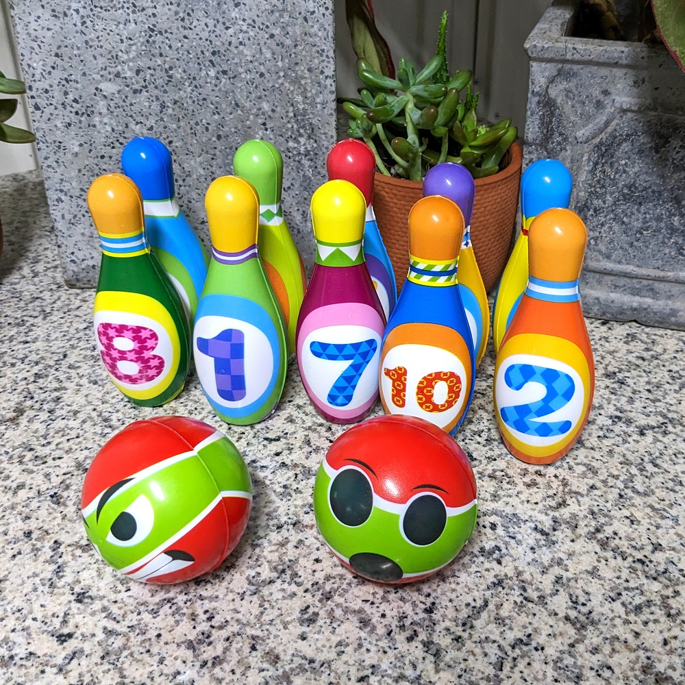 Bộ đồ chơi bowling set 10 chi tiết cho bé BABYPLAZA UL222502