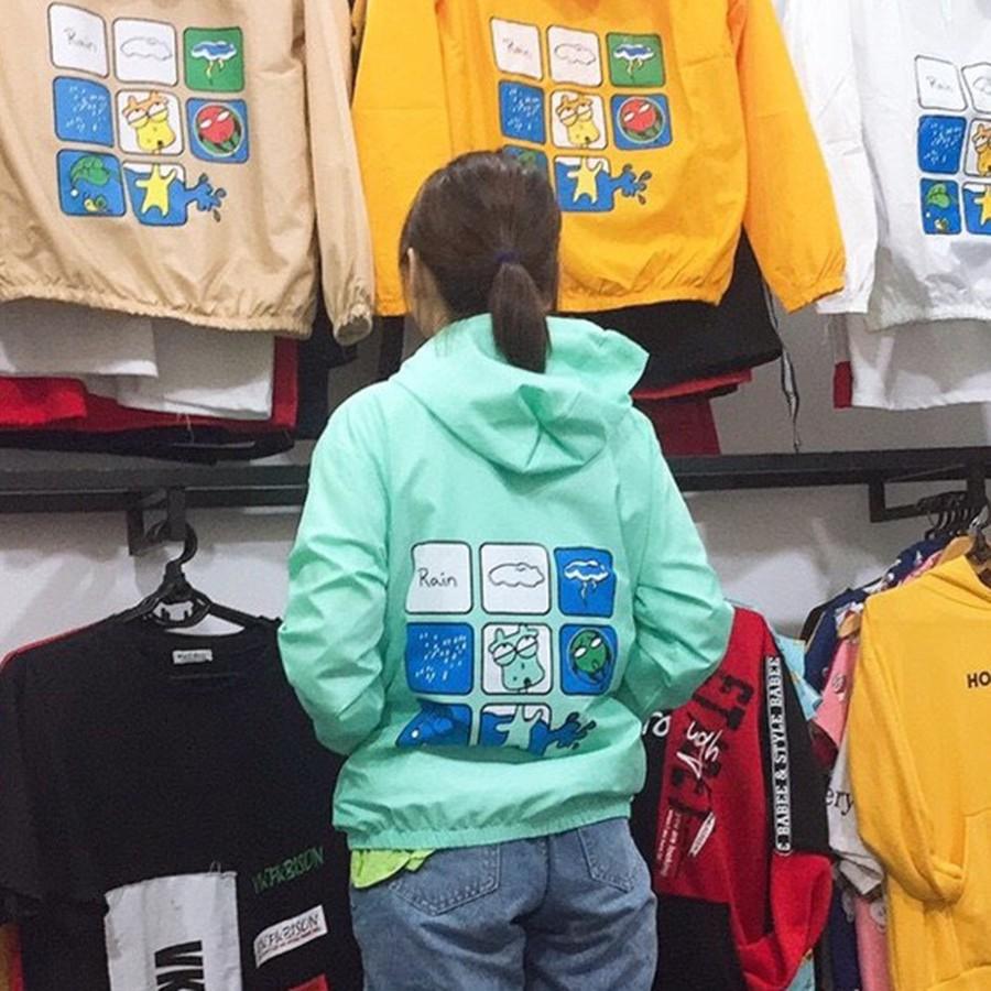 ÁO KHOÁC DÙ Hoạt Hình