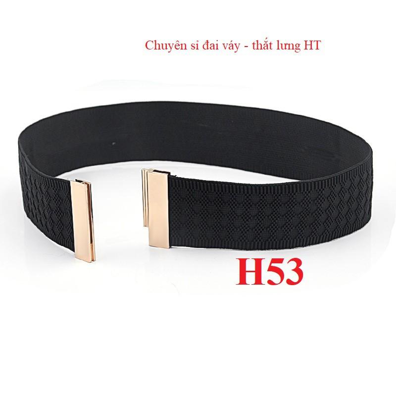 Đai váy belt chun 4.5cm H53