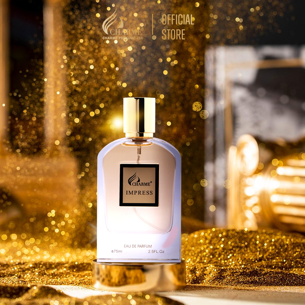 Nước hoa nam thơm lâu, Charme Impress, hương thơm quyến rũ, lôi cuốn, khơi gợi sự nam tính, lịch lãm, 75ml