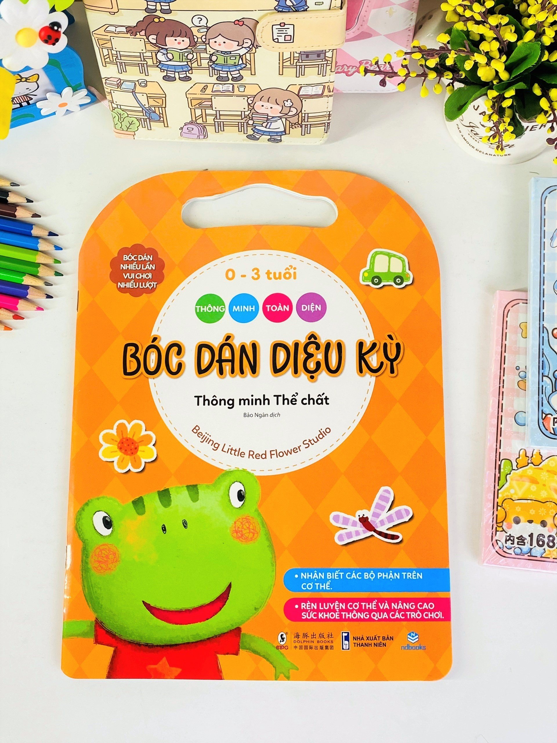 Sách - Combo 8 cuốn Bóc Dán Diệu Kỳ - ndbooks