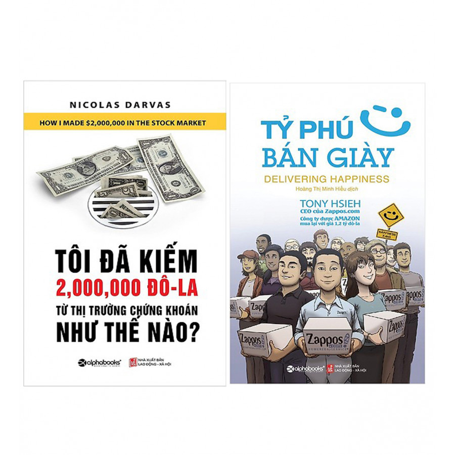 Combo Tôi Đã Kiếm Được 2.000.000 Đô-La Từ Thị Trường Chứng Khoán Như Thế Nào? (Tái Bản 2018) + Tỷ Phú Bán Giày (Tái Bản 2018)