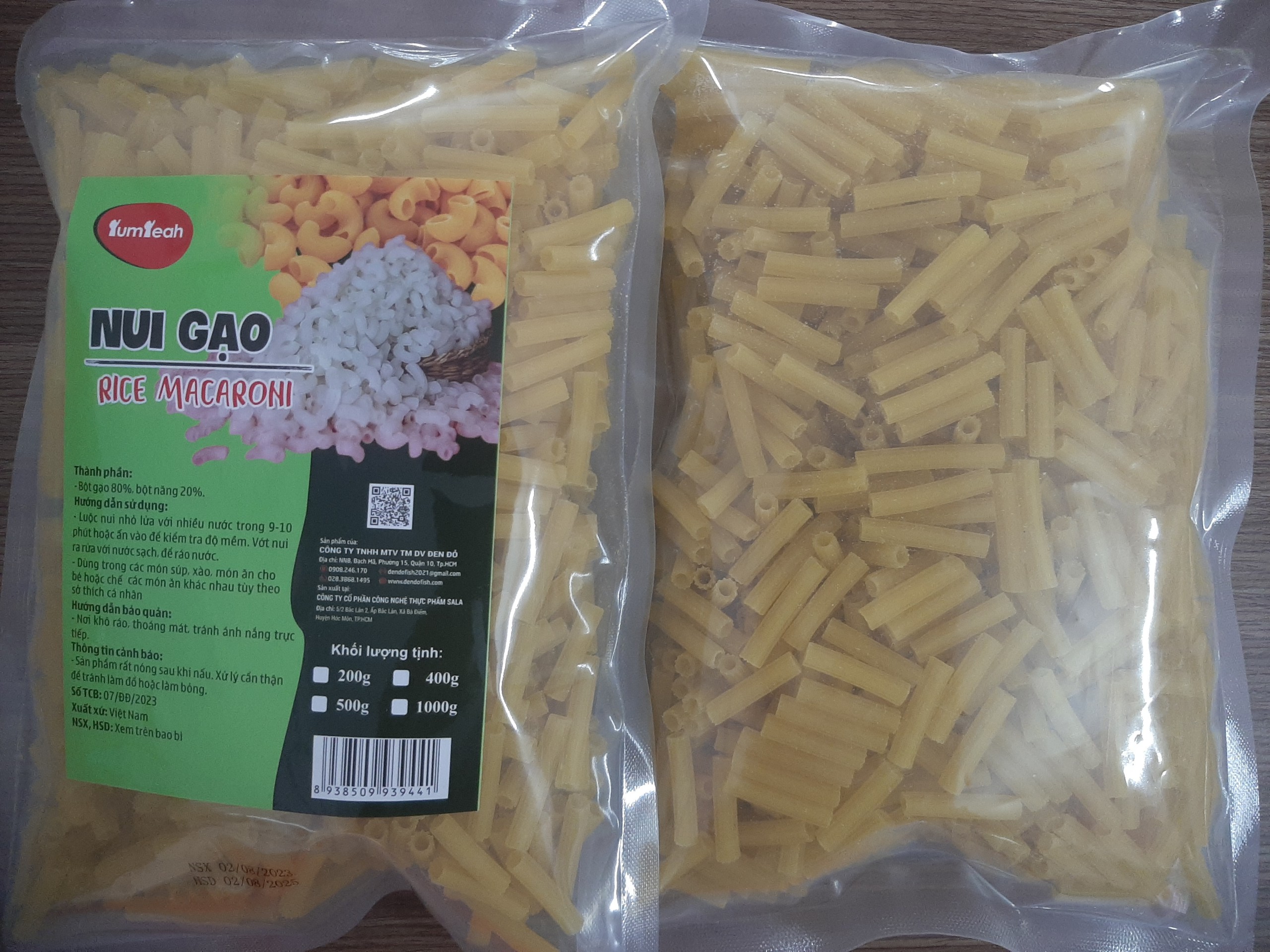 NUI GẠO VÀNG 500g
