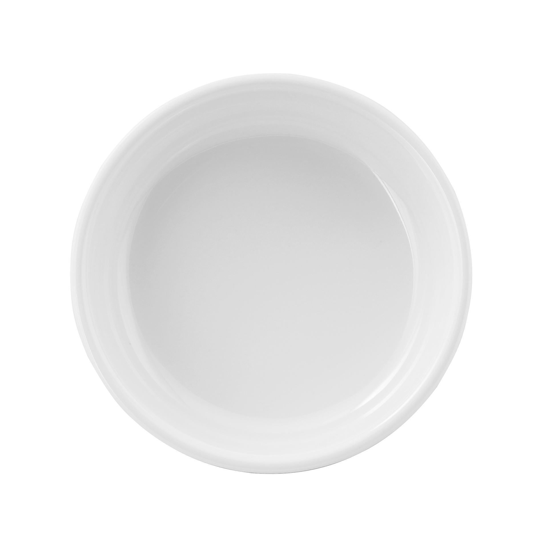 Dĩa nhựa melamine cao cấp màu trắng nhiều kích thước lựa chọn, đĩa nhựa sâu lòng