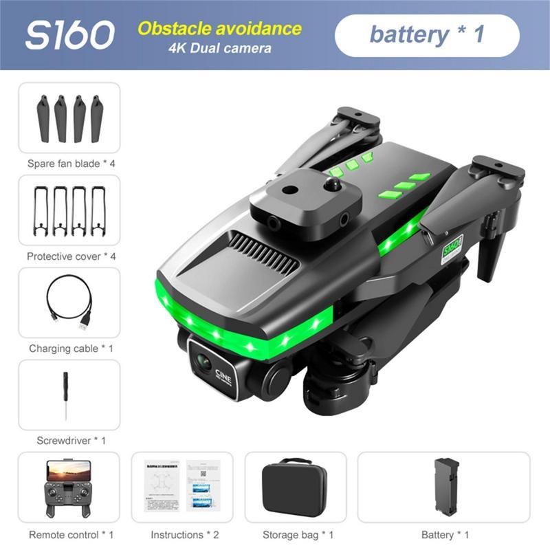 Điều khiển từ xa Máy bay không người lái mini 4K với chế độ đầu không đầu của Camera Chế độ không đầu