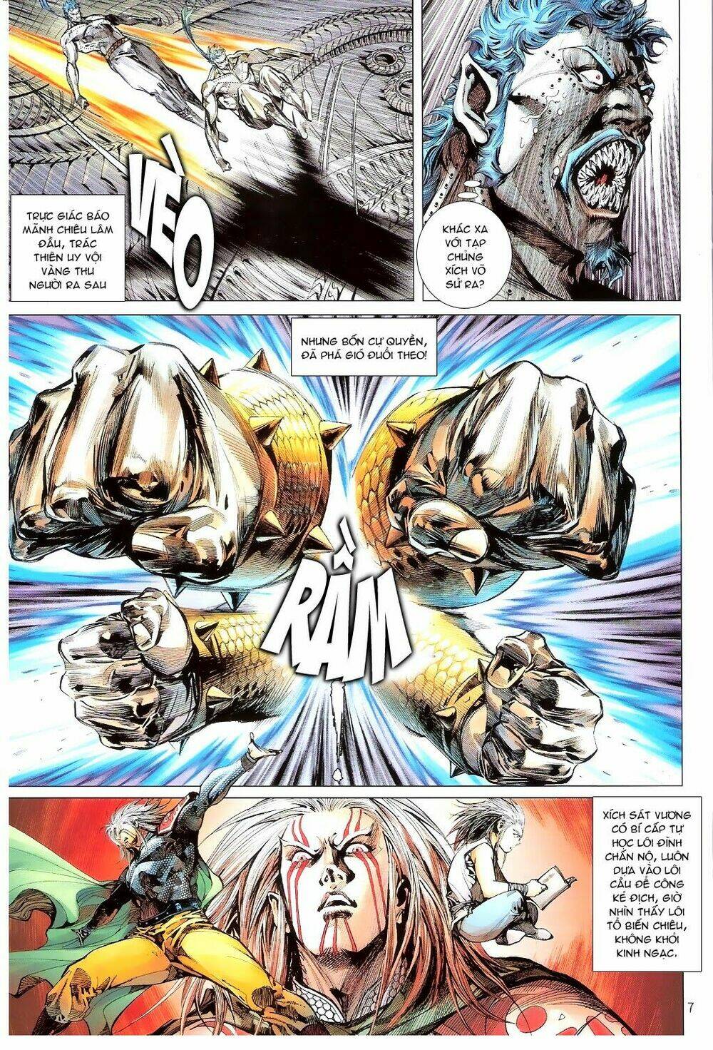 thiết tướng tung hoành (cựu tác) chapter 77 7