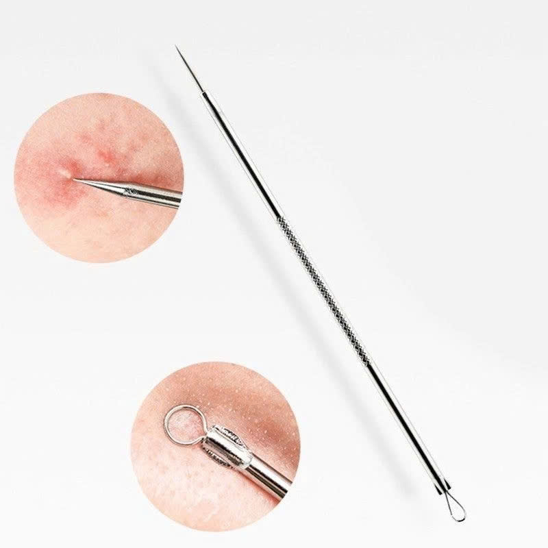 BỘ DỤNG CỤ NẶN MỤN 5 CÂY CÓ HỘP ĐỰNG - Hàng chính hãng