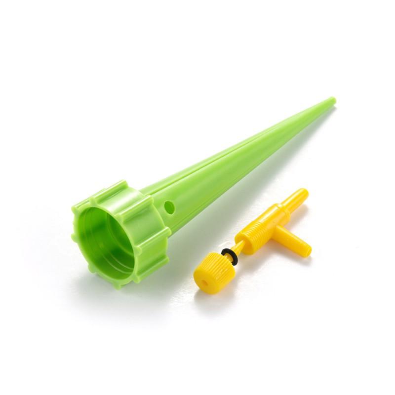 Bộ 4 nắp tự động tưới cây nhỏ giọt thông minh có num điều chỉnh lưu lượng, gắn vào chai nhựa sẵn có