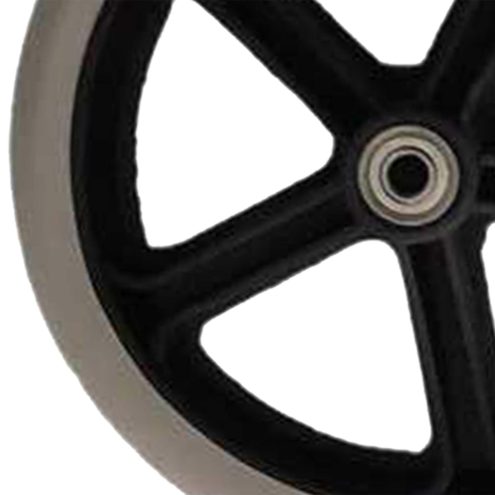 Wheelchair Front Wheels Replacement PVC for Manual Wheelchairs