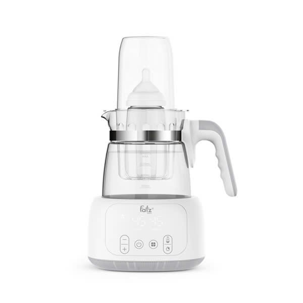 Máy đun và hâm nước pha sữa điều khiển từ xa thông minh Fatzbaby Quick 16 &amp; Quick 16 plus - Hàng Chính Hãng