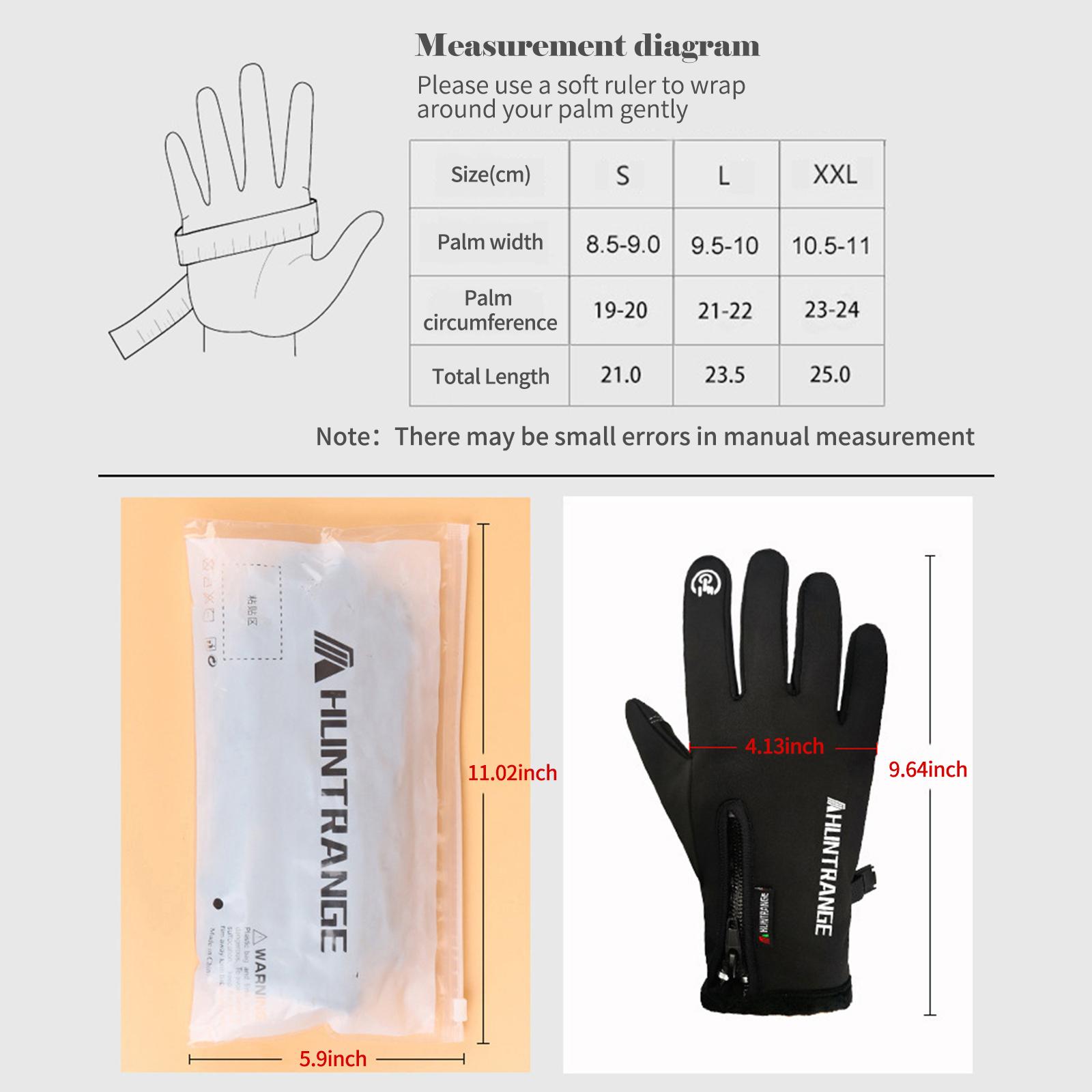 Găng tay ấm áp mùa đông có thể chạm màn hình cảm ứng