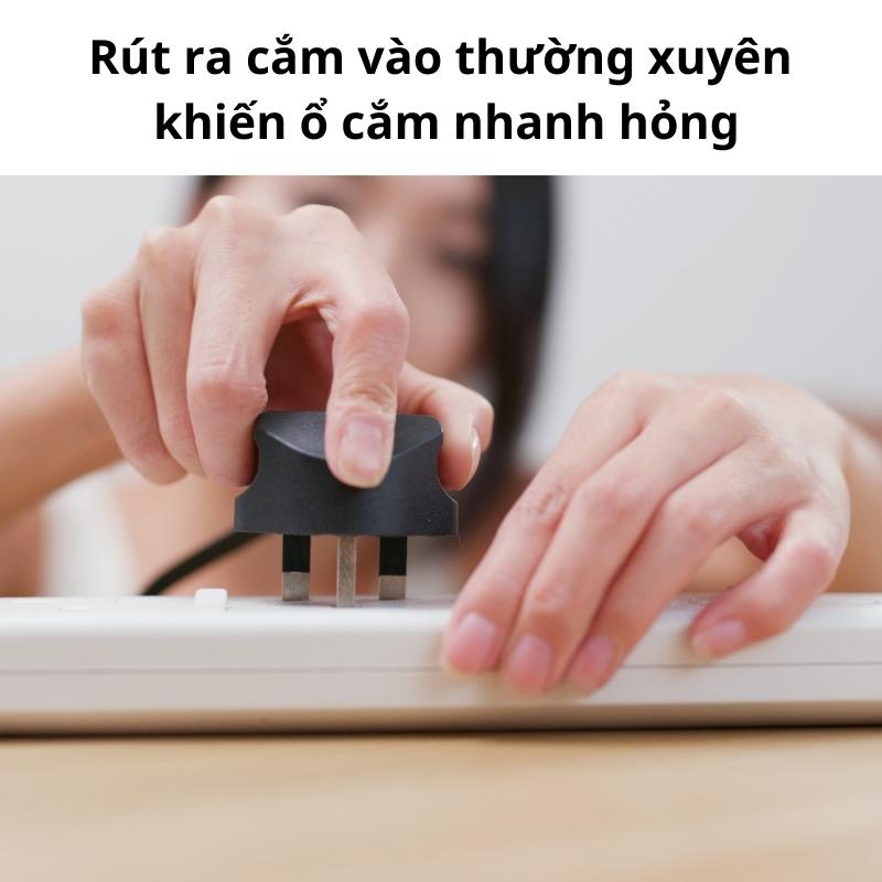Ổ Cắm Đôi Có Công Tắc Nguồn Đa Năng