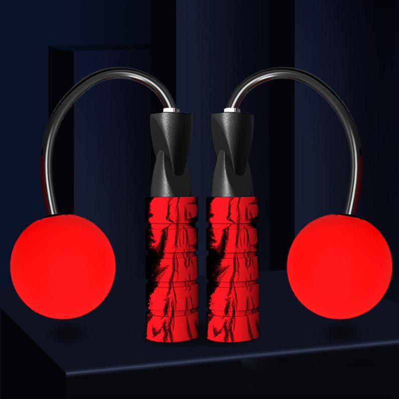 Dây Nhảy Ropeless Dây Nhảy Thể Dục Điều Chỉnh Có Trọng Số Xốp Chấm Bi Không Dây Nhảy Dây Cho Nam Nữ Trẻ Em Quyền Anh Đào Tạo