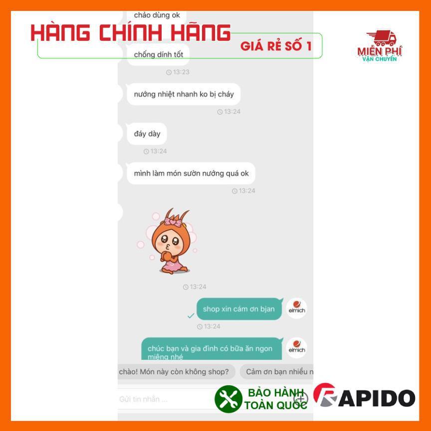 CHẢO NƯỚNG RAPIDO 26CM, CHẢO GANG NƯỚNG RAPIDO  DÙNG ĐƯỢC TRÊN MỌI LOẠI BẾP