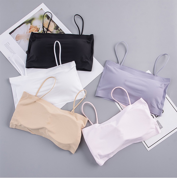 Set 3 Áo bra nữ trơn có dây mềm mại AN04
