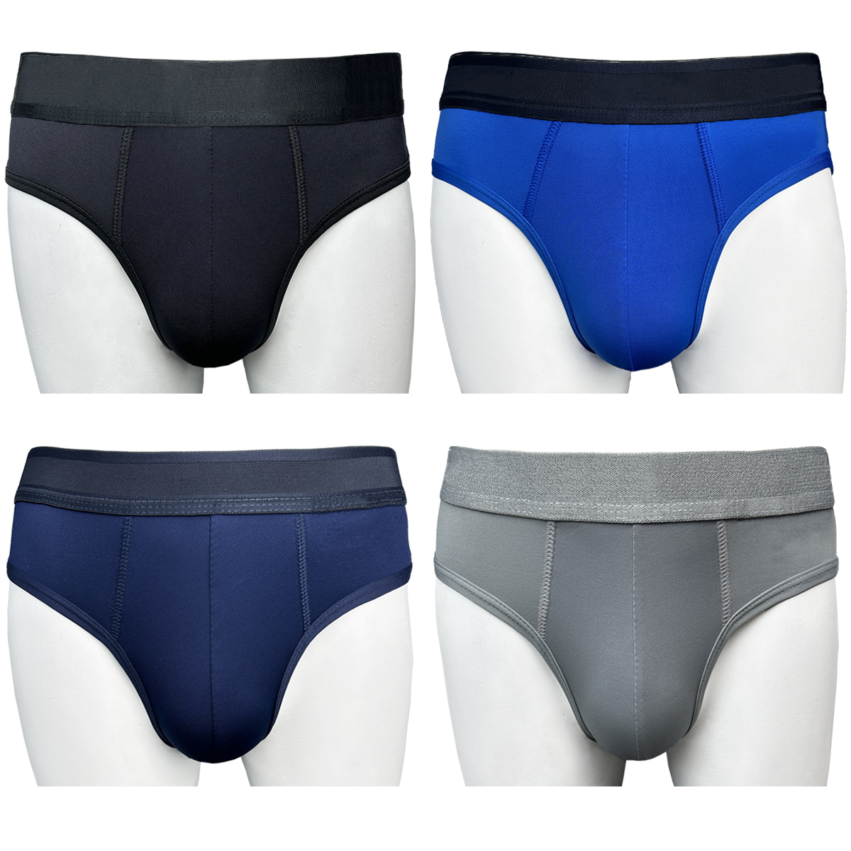 Quần Lót Nam BigSize co giãn 4 chiều nhiều lưng vải thun lạnh, sịp nam - LMTK-MULTIAL