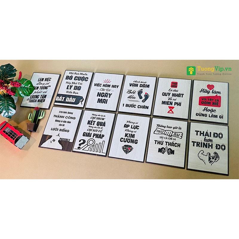 Tranh Treo Tường Tôi Hưởng Thành Quả Từ Thành Công Và Chịu Trách Nhiệm Về Thất Bại Của Mình