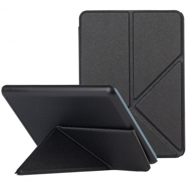 Hình ảnh Bao da cover cho Kindle Paperwhite Gen 5 11th loại 6,8inch dạng ORIGAMI có chức năng tự động tắt mở, giá đỡ máy