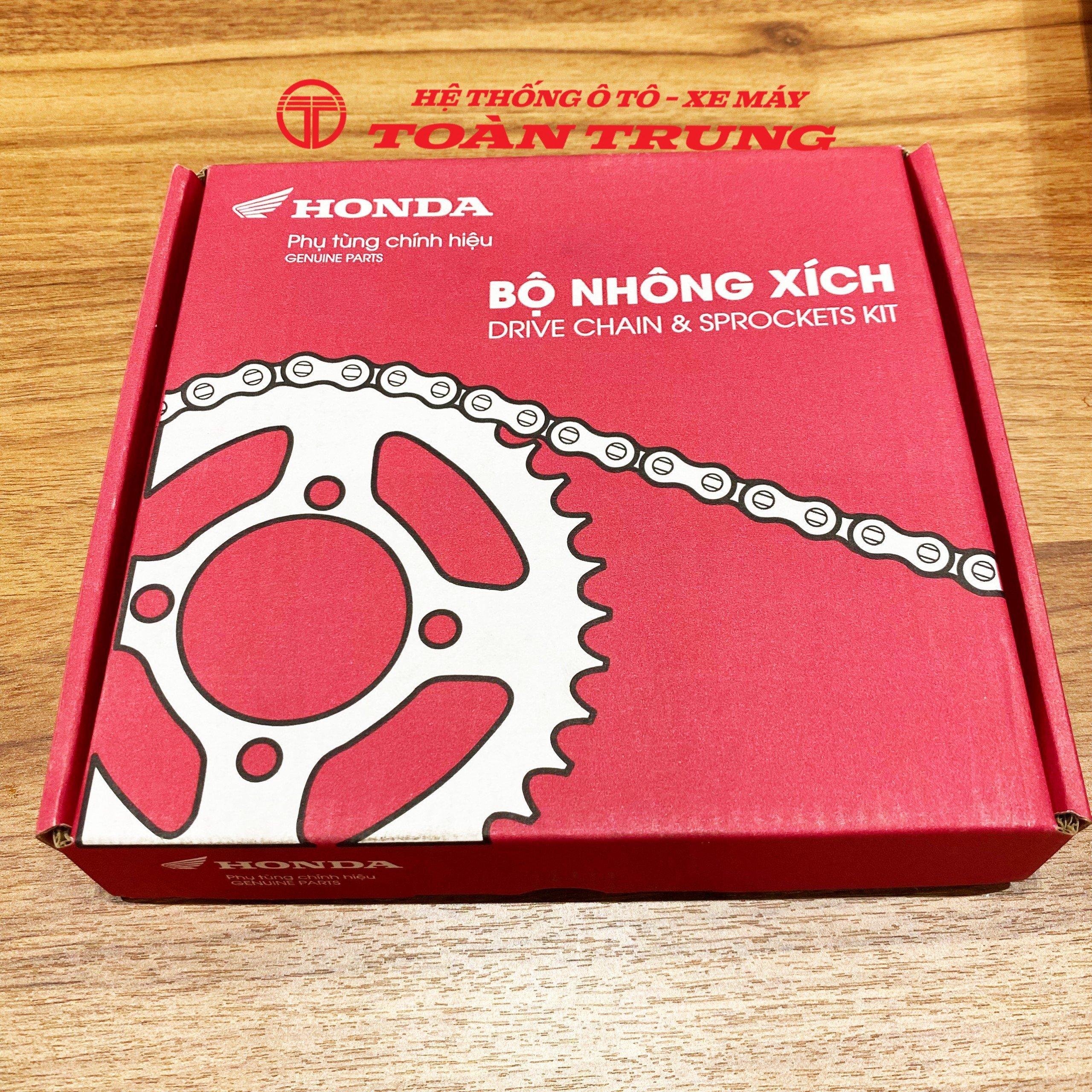Bộ nhông xích Super Dream 100cc chính hãƞg honda &quot;H0640GBGB20&quot;