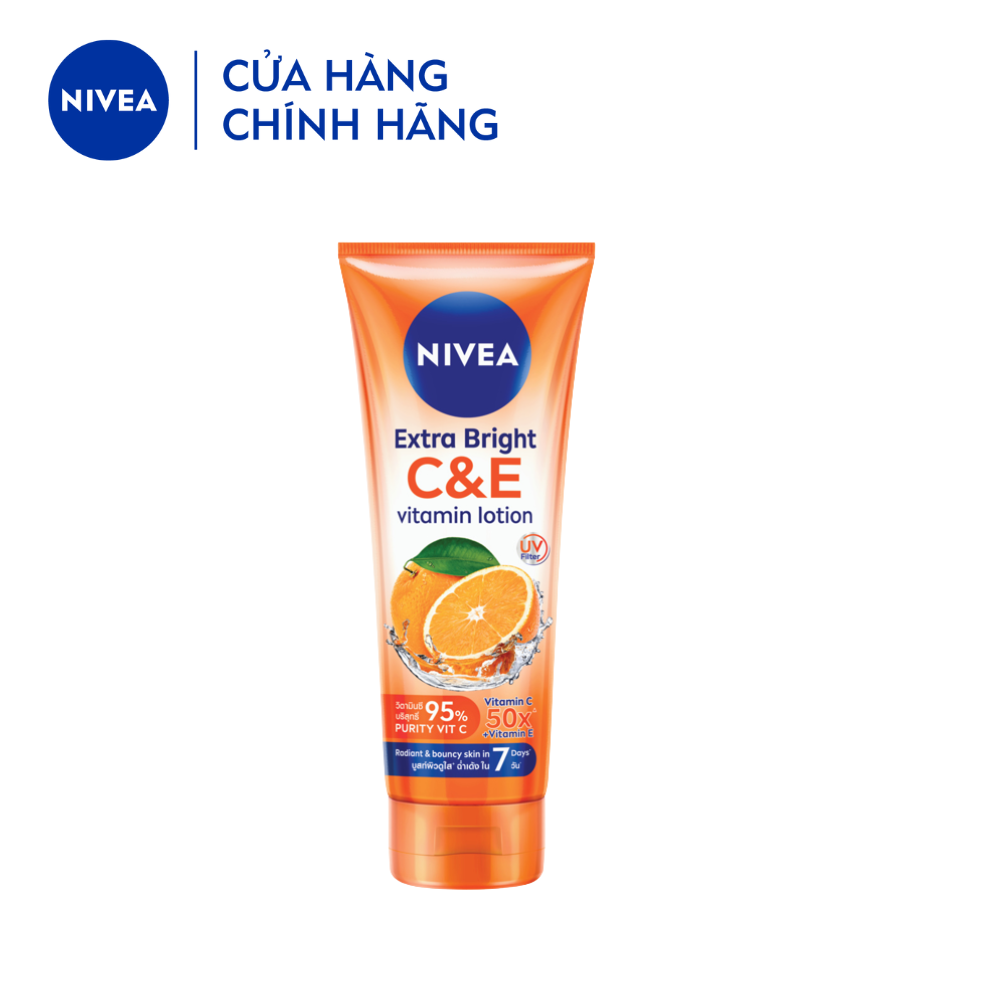 Sữa Dưỡng Thể Dưỡng Trắng Nivea NIVEA EXTRA WHITE C & E VITAMIN - 180ML - 84374