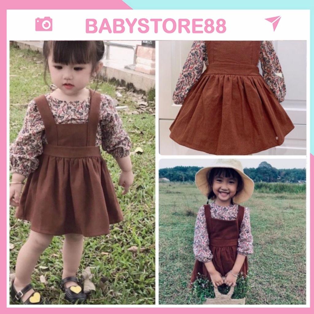 Váy bé gái 1.2.3.4.5 - 8 tuổi BABYSTORE88 đầm công chúa thiết kế xinh xắn thời trang cao cấp cho bé v28