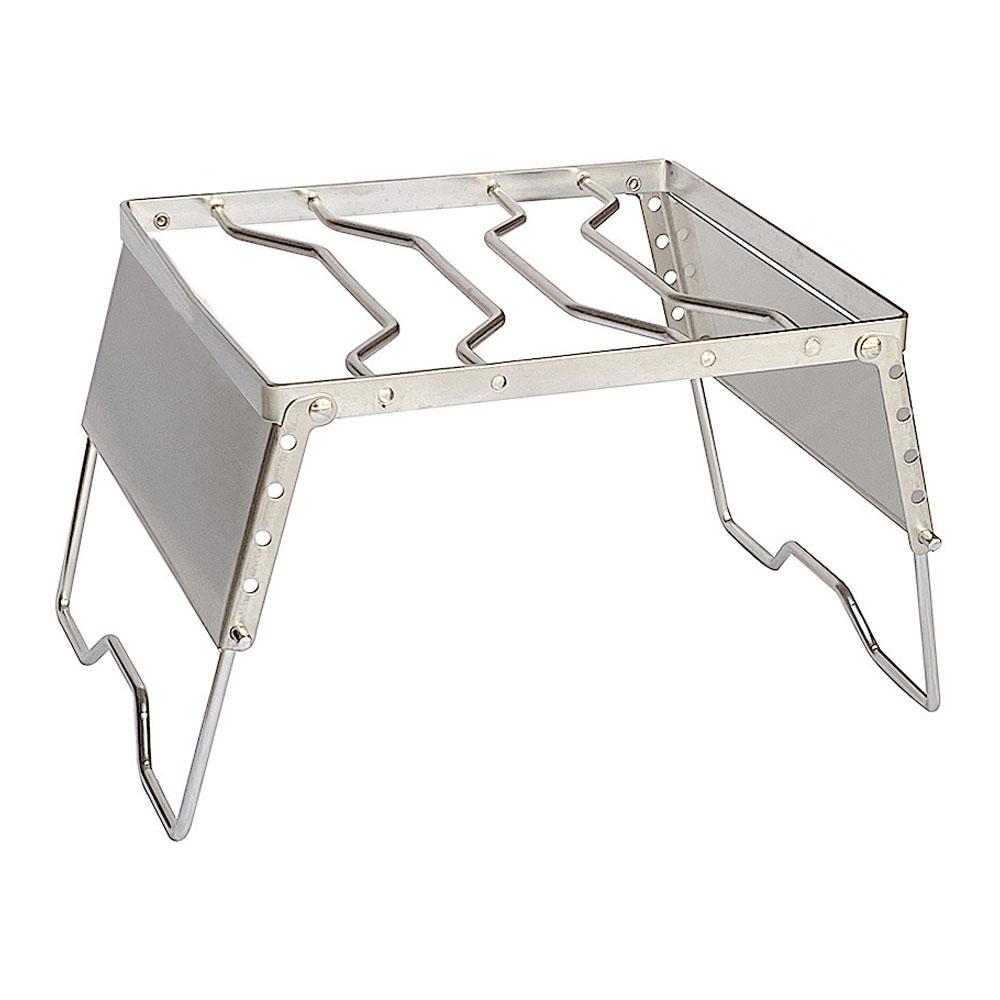 Stainless Steel Folding Lifting Windproof Grill 5 Level Height Adjustable Outdoor Stoves Bracket Camping Picnic Pot Rack