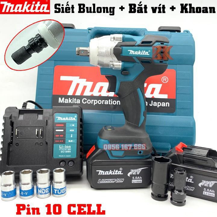 Máy Siết BuLong Makita 72V - – Máy Siết Bu Lông, Khoan Pin - Không Chổi Than