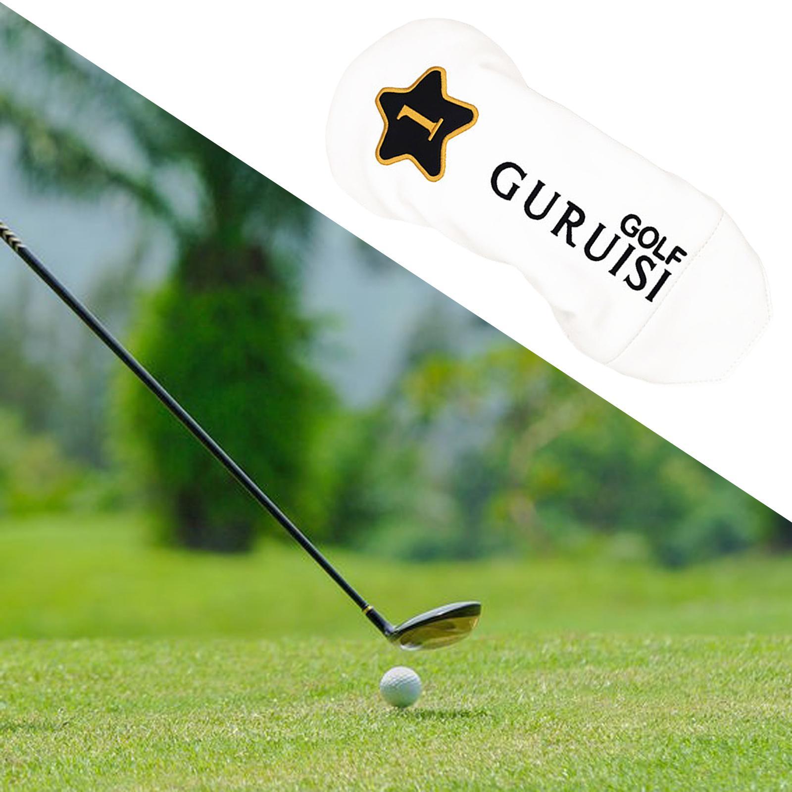 Golf Wood Head Cover Waterproof Non Slip Utility Drivers Club Headcover Travel Golfer Gift Accessories