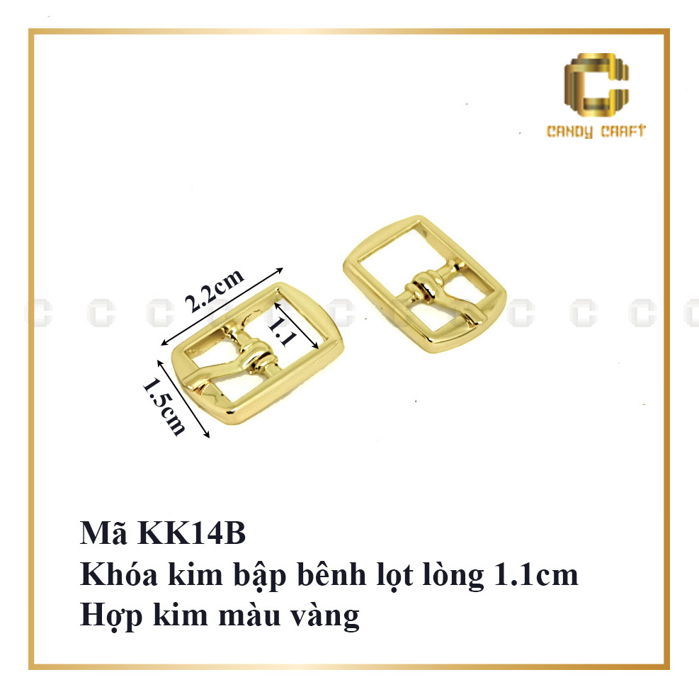 Khóa kim màu Vàng