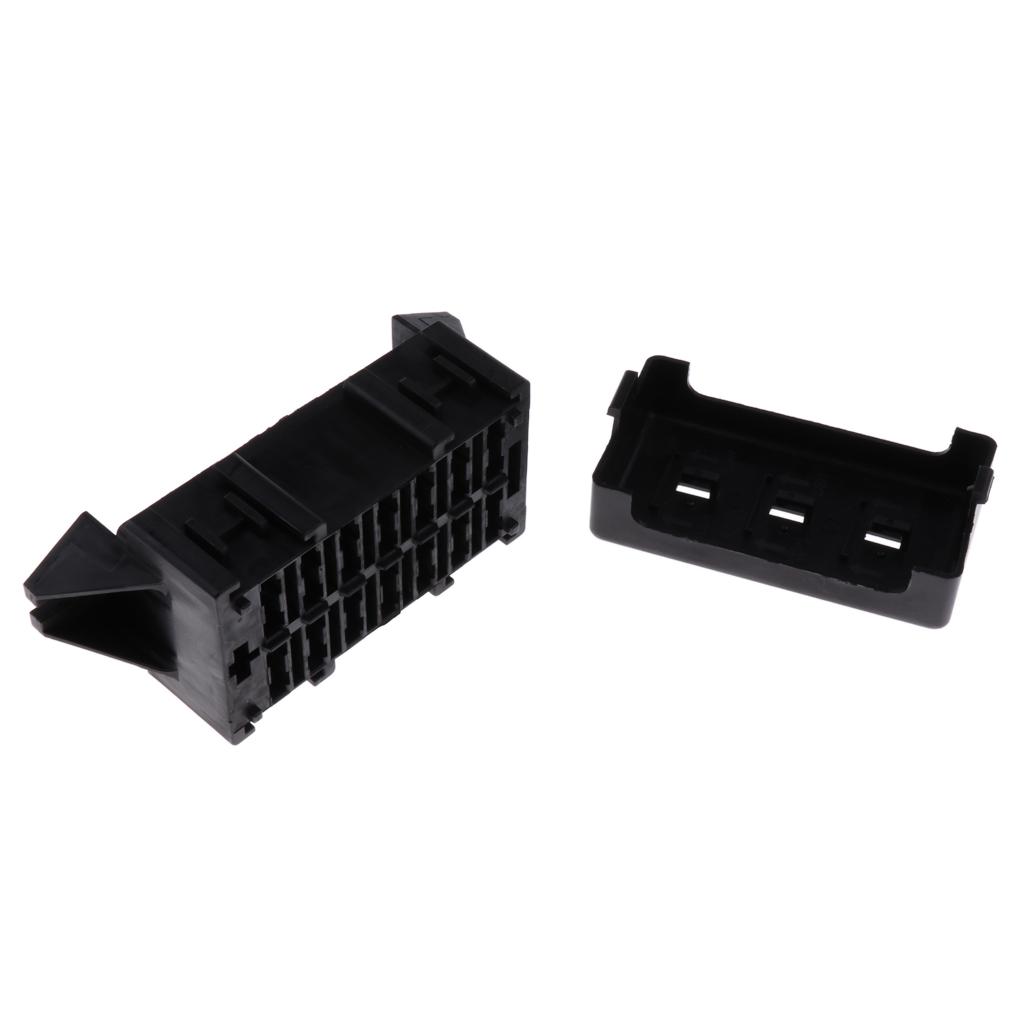 Car Motorcycle Electric Cars 14 Way Medium Relay Fuse Box Holder Assembly With Terminals