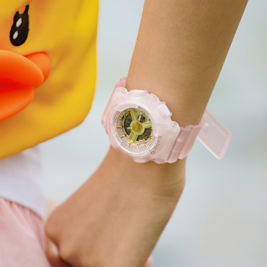 Đồng hồ nữ dây nhựa Casio Baby-G chính hãng BA-110SC-4ADR