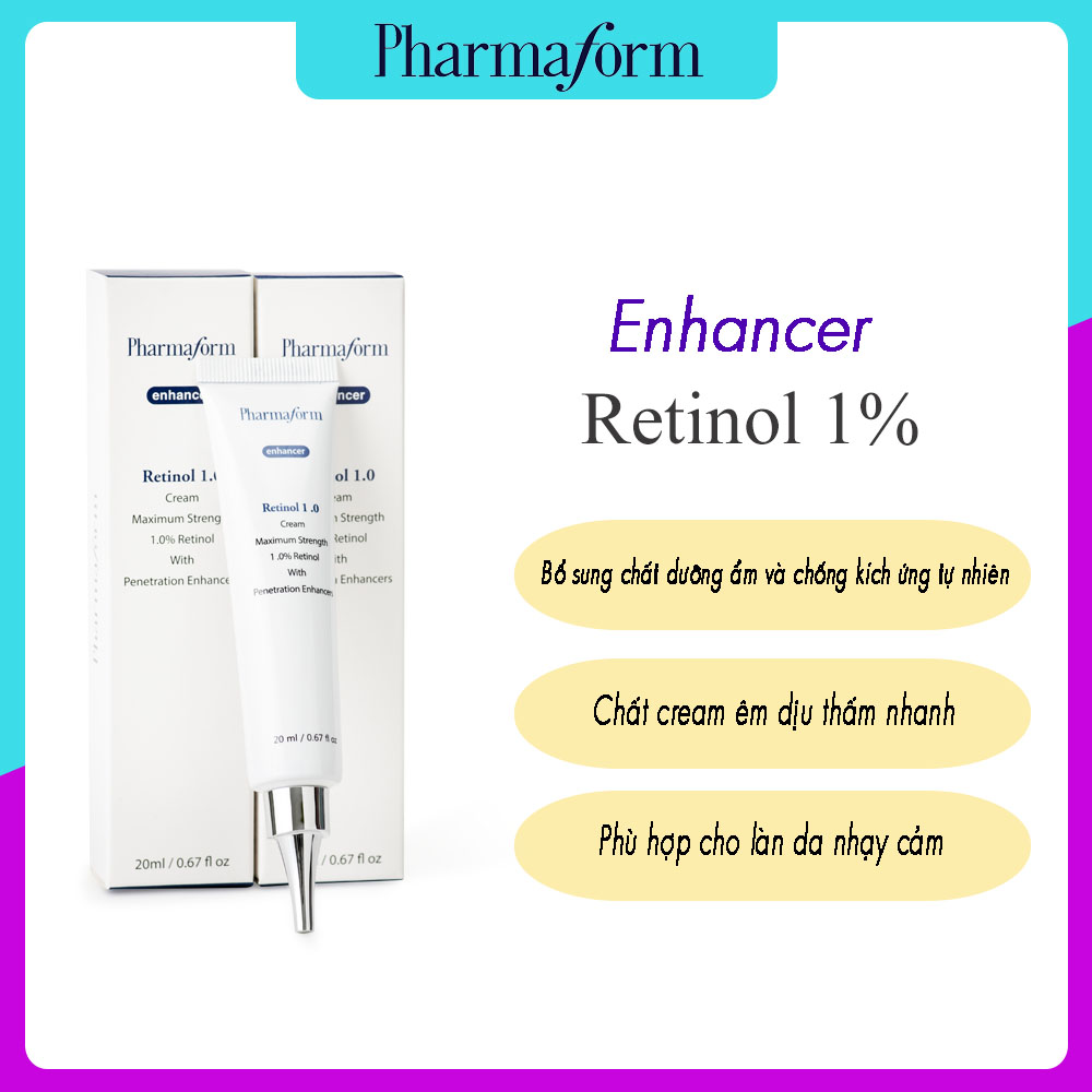 [NHÀ SẢN XUẤT] Tinh chất chống lão hóa Pharmaform Retinol Enhancer 1.0 - 20ml