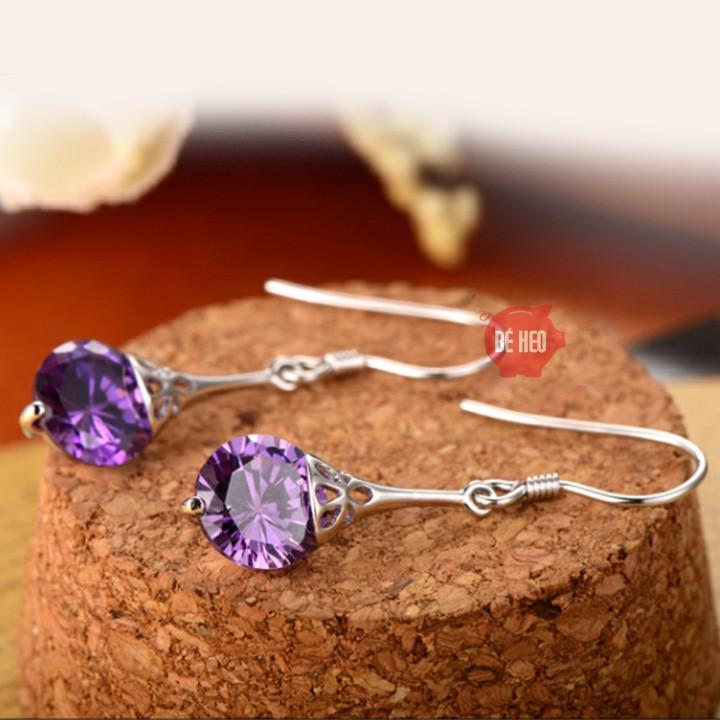 Bông tai nữ giọt nước - Trang sức Bé Heo BHBT447