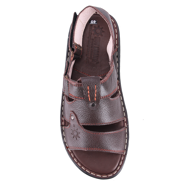 HJ7731-32-33 - Dép nam Huy Hoàng quai hậu cao cấp màu da, đen, nâu