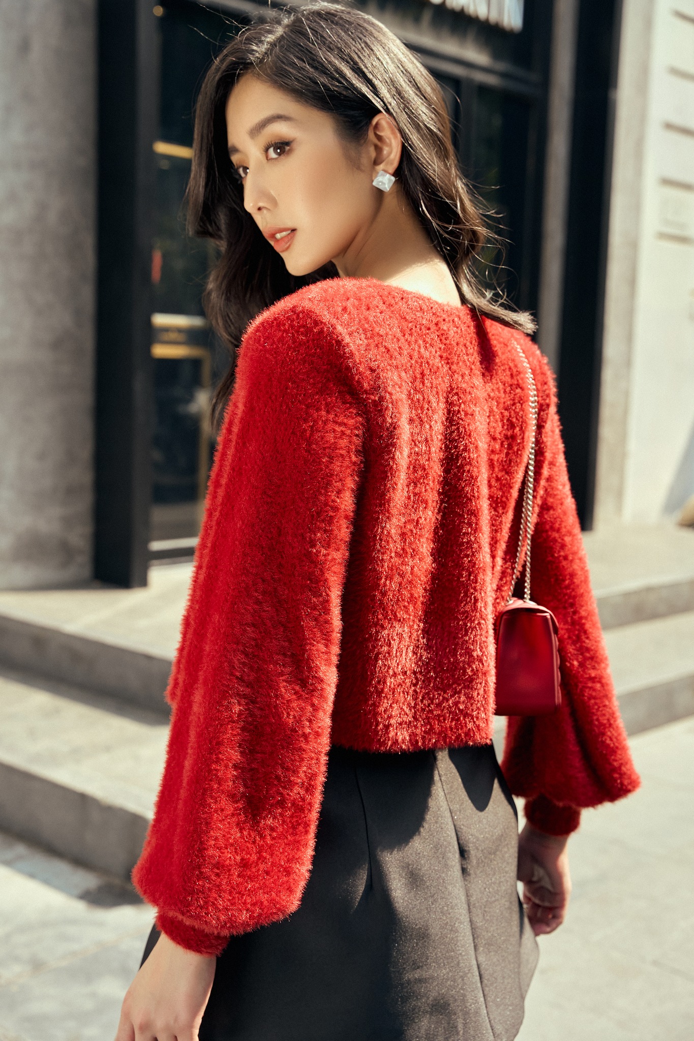 OLV - Áo khoác Ruby Fur Coat