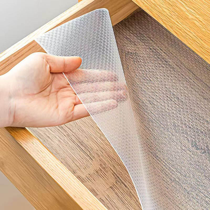 Tấm Lót Tủ Bếp Tấm Lót Bảo Vệ Tủ Lạnh Chống Bẩn Dầu Mỡ Chống Trượt Chống Ẩm Mốc - Cuộn 150cmx45cm - Hàng Chính Hãng HENRYSA