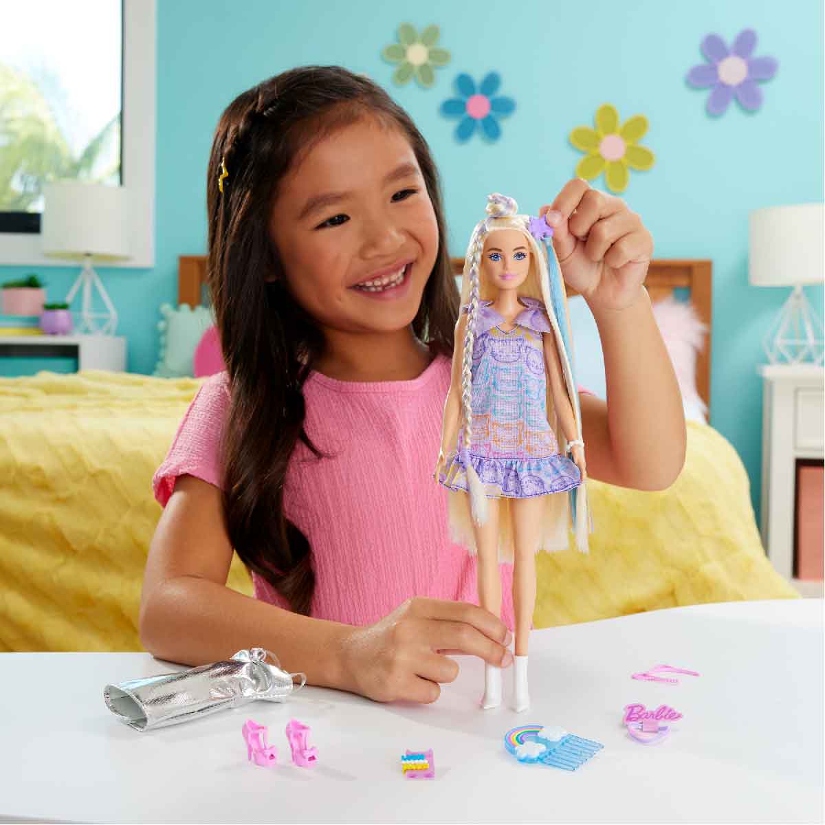 Búp Bê Barbie Và Mái Tóc Sành Điệu BARBIE JCT72