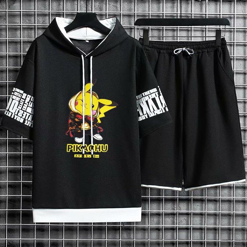 Set Đồ Thể Thao Ngắn Thời Trang Cho Nam Có 6 Màu. M-3Xl