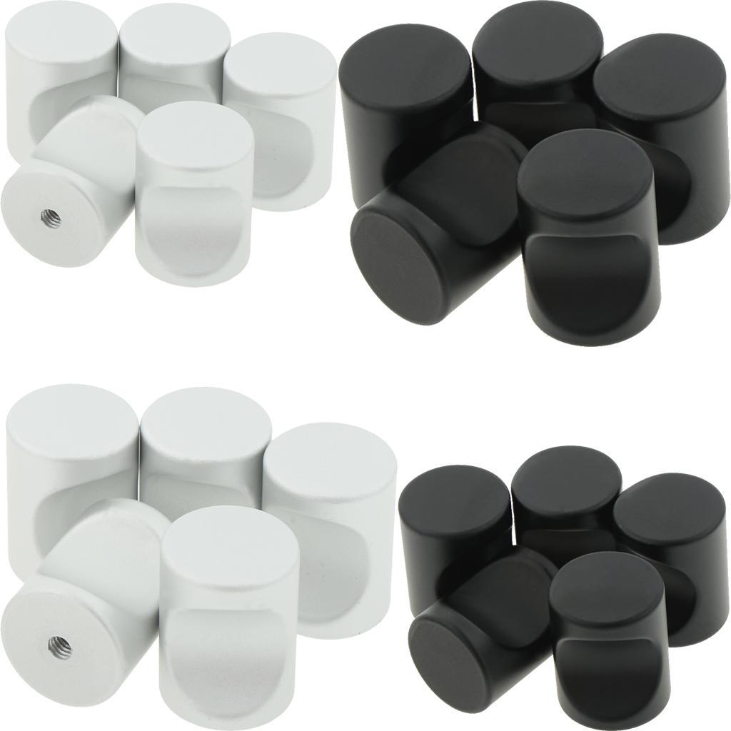 5pack Cylindroid Drawer Pull Handle Door Cabinet Knobs