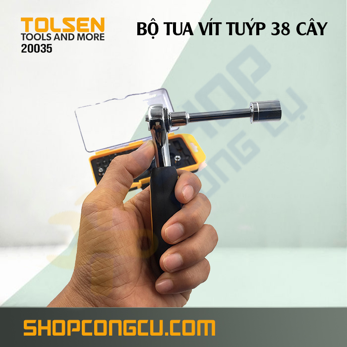 Bộ tua vít tuýp 38 cây Tolsen 20035