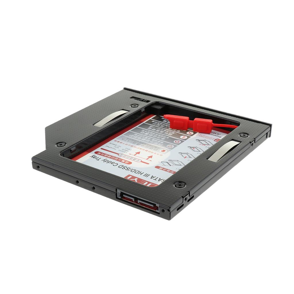 8.9mm-9.5mm SATA III HDD SSD Hard Drive Caddy Case Adapter Universal Laptop CD/DVD-ROM Optical Bay for 7mm/9.5mm SATA Hard Disk