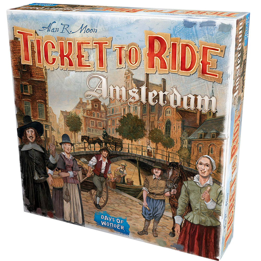 Board Game Ticket to Ride Phiên Bản Amsterdam Family Edition